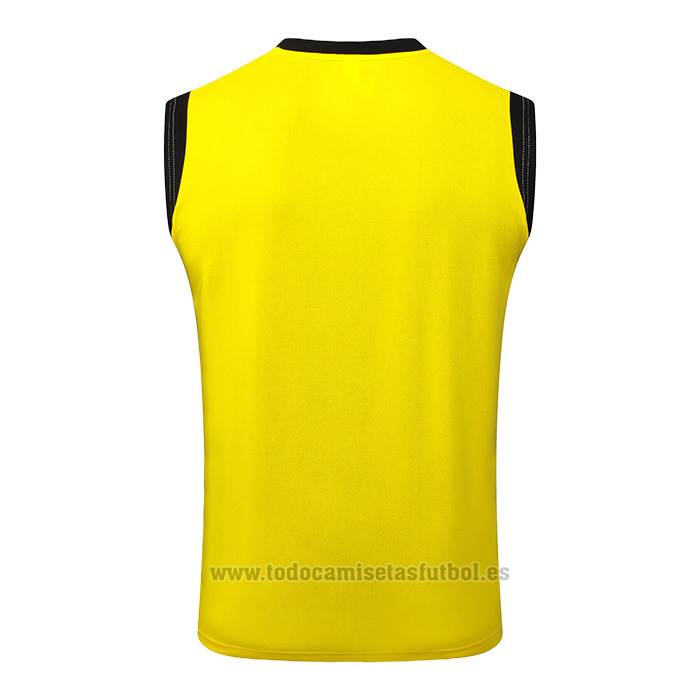 Camiseta de Entrenamiento Borussia Dortmund Sin Mangas 2025-2026 Amarillo